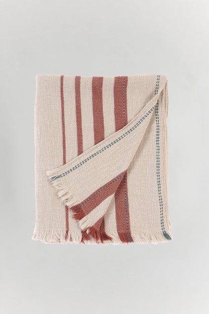 Lotto Linen Throw