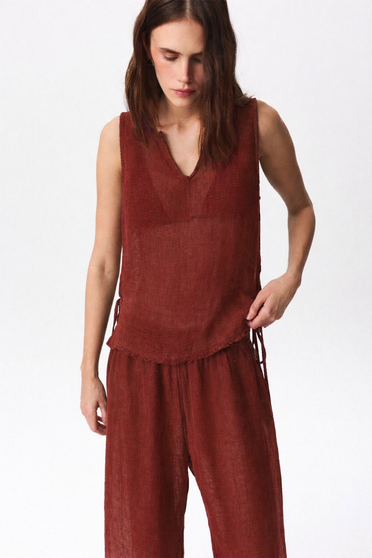 Savana Linen Top