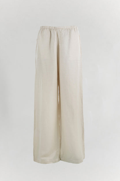 Seta Linen Cupro Trousers