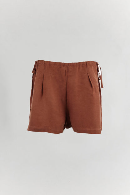 Seta Linen Cupro Shorts