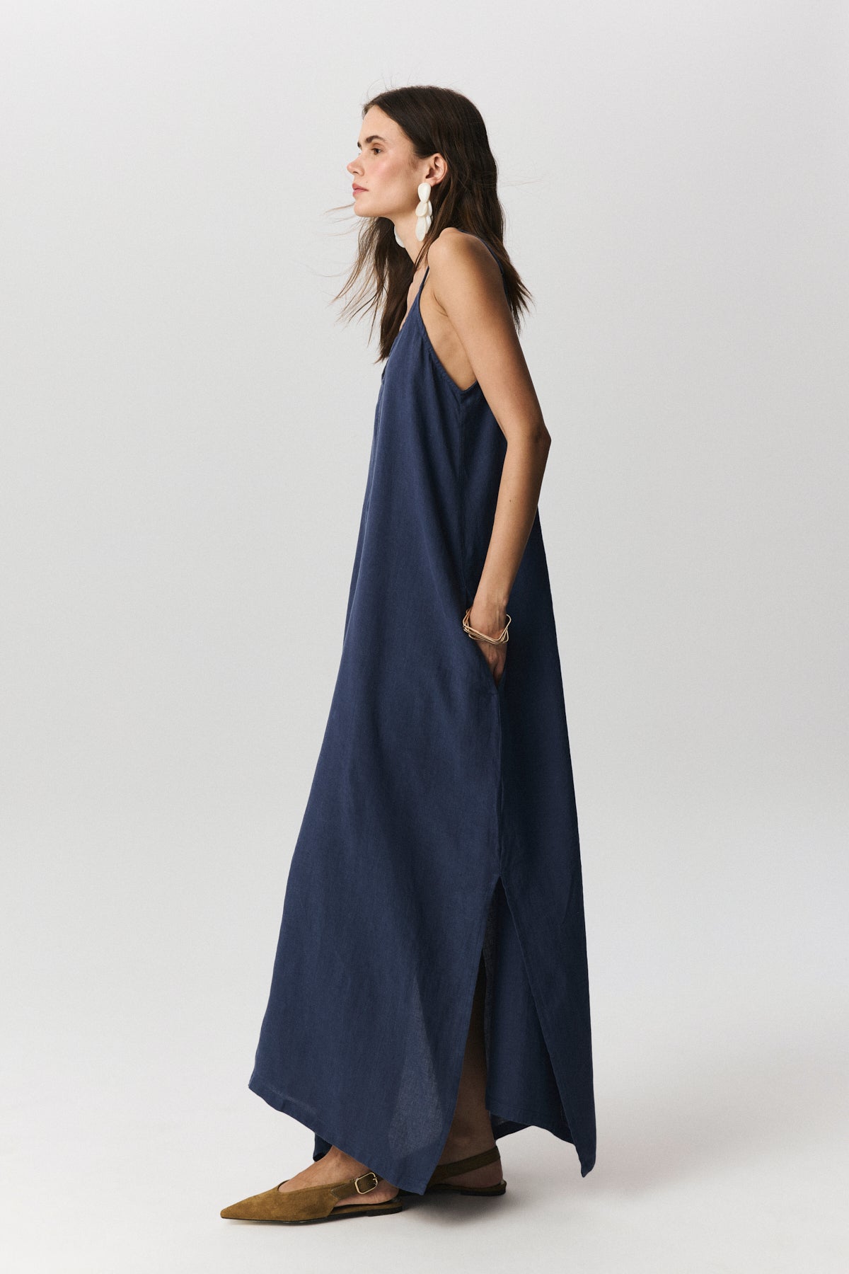 Amara Linen Dress