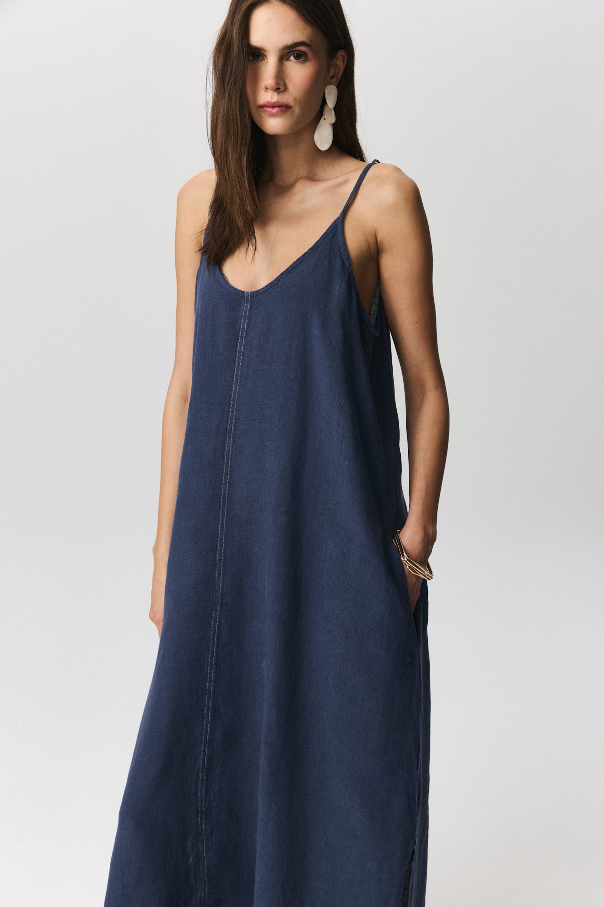 Amara Linen Dress