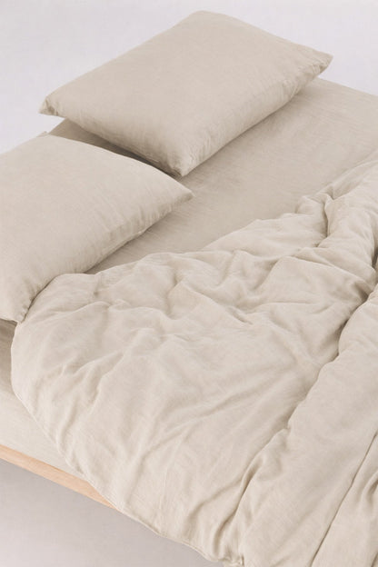 Bliss TENCEL muslin pillowcase in natural organic cotton blend