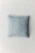 Bohemia Cushion with waffle texture and handmade fringe detail