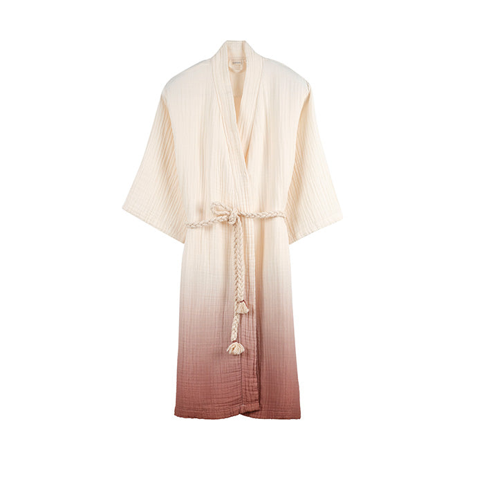 Degrade Transition Muslin Bathrobe