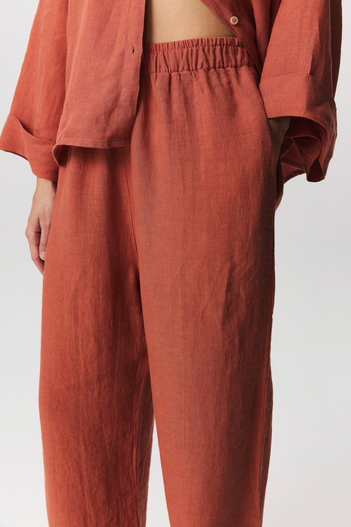 Flora Linen Shorts