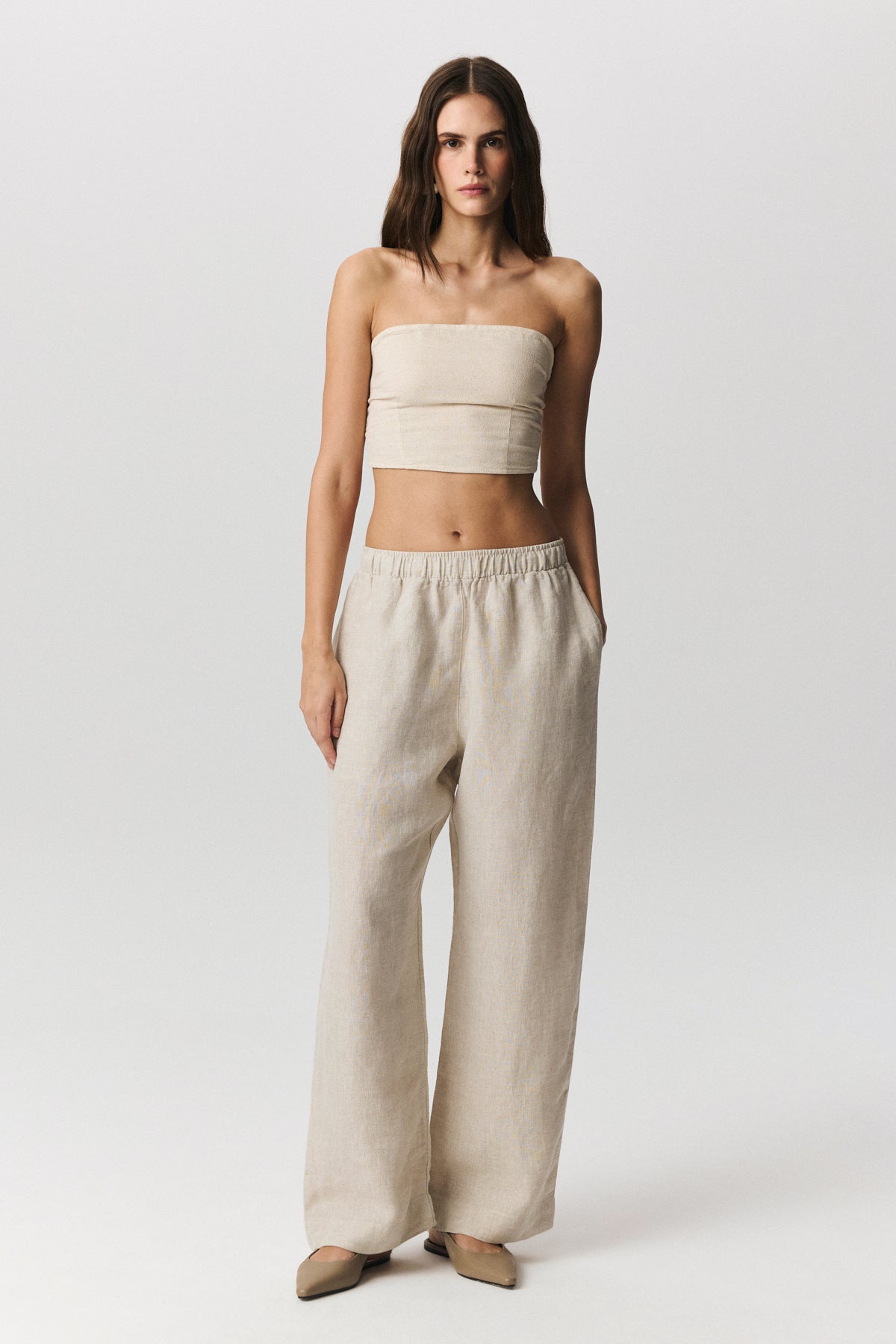 Flora Linen Shorts