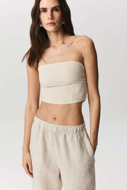 Flora Linen Shorts