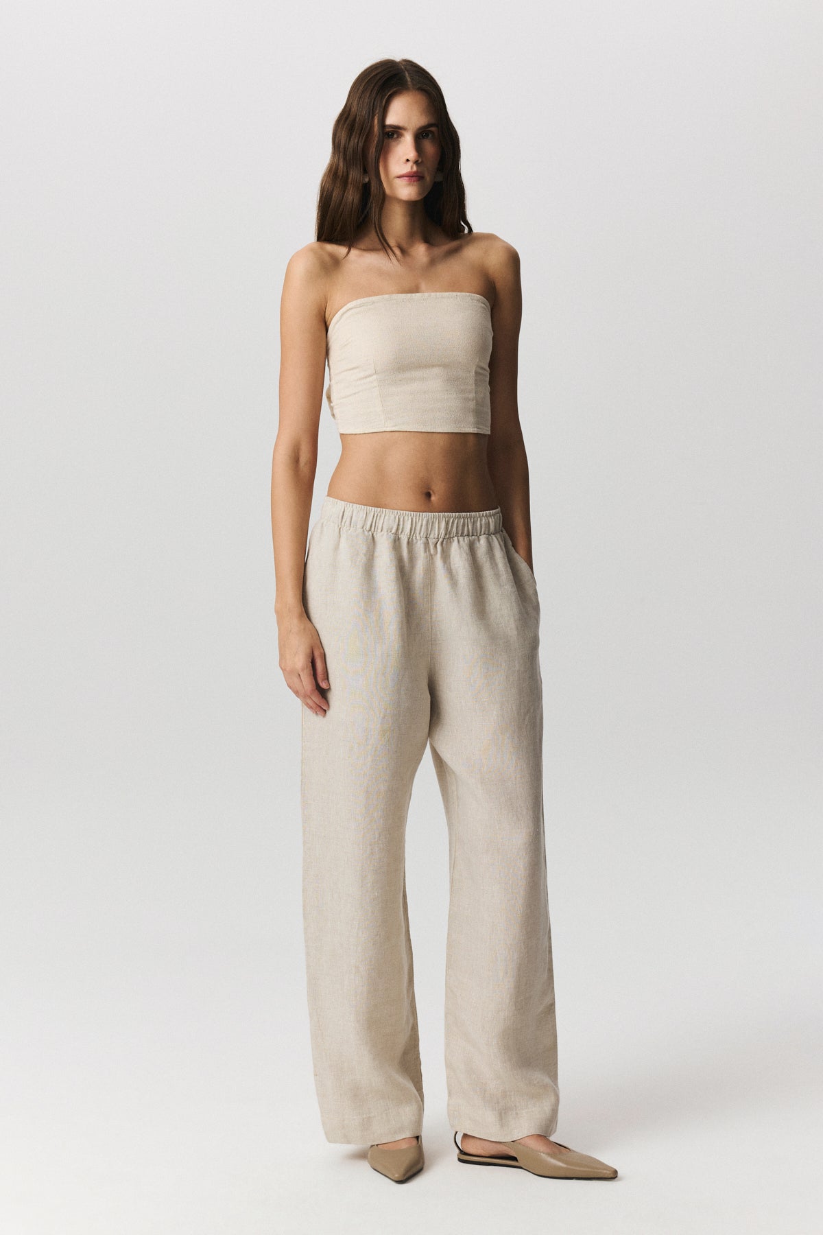 Flora Linen Shorts