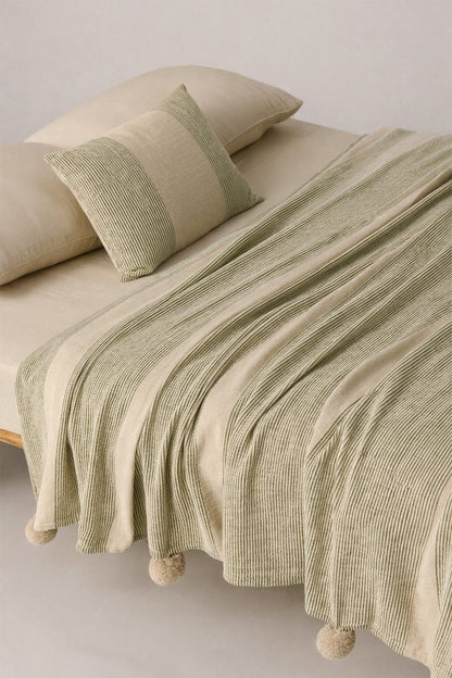 Korfu Linen Coverlet