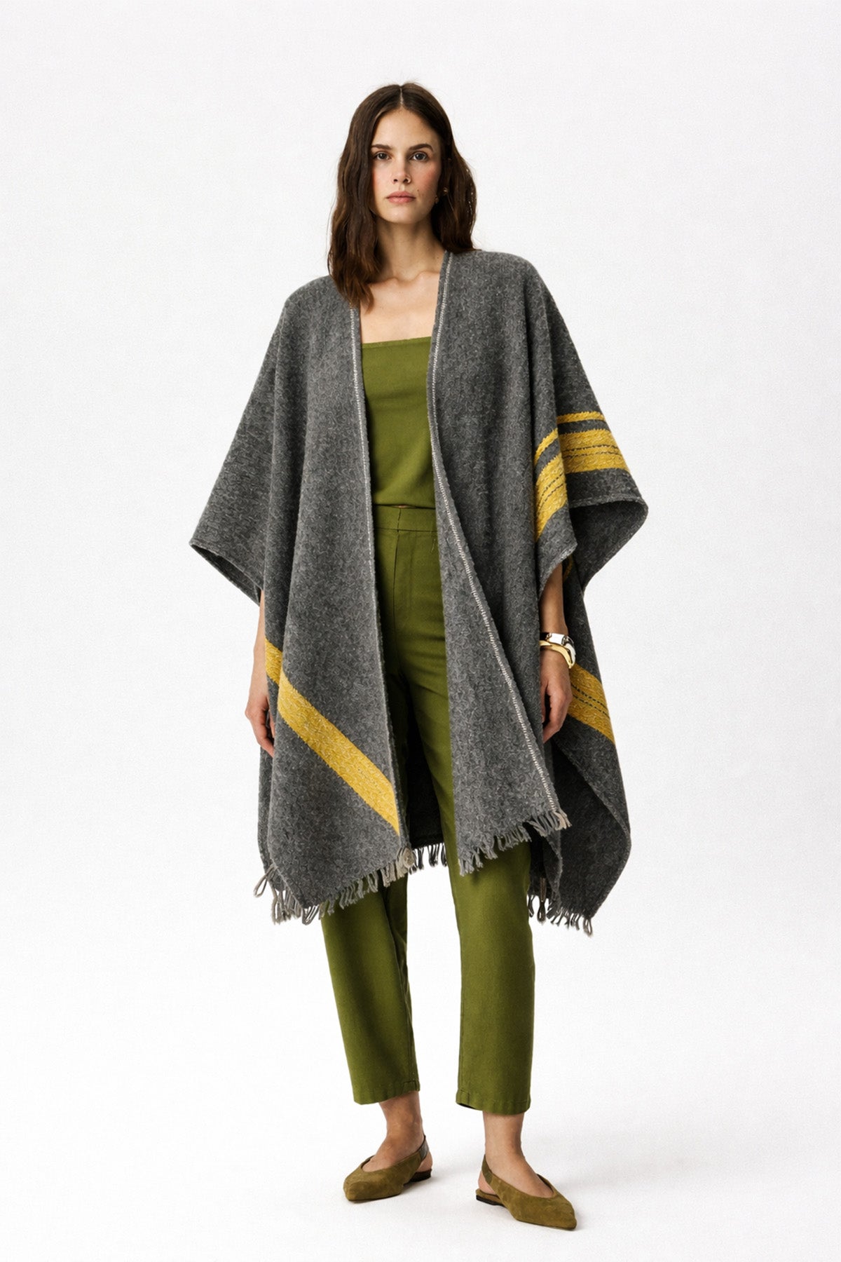 Lana Wool Poncho