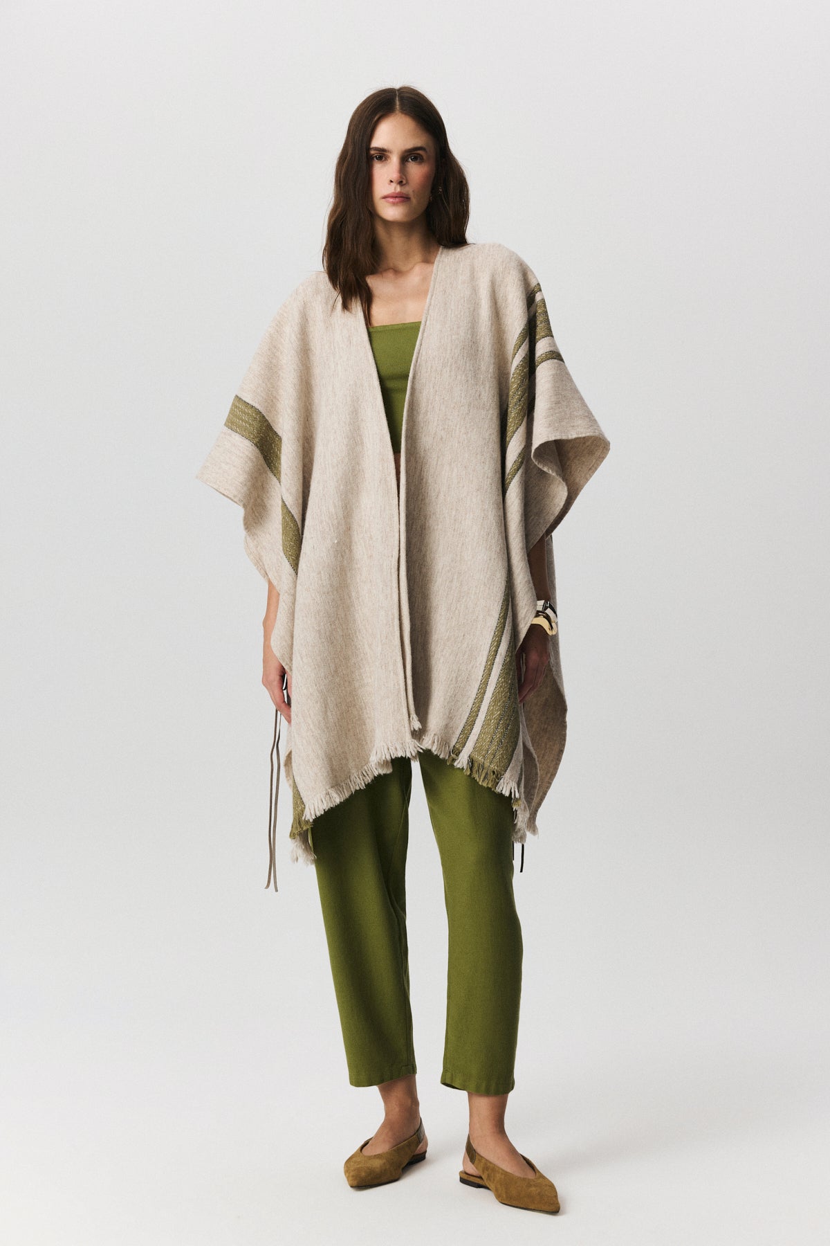 Lana Wool Poncho