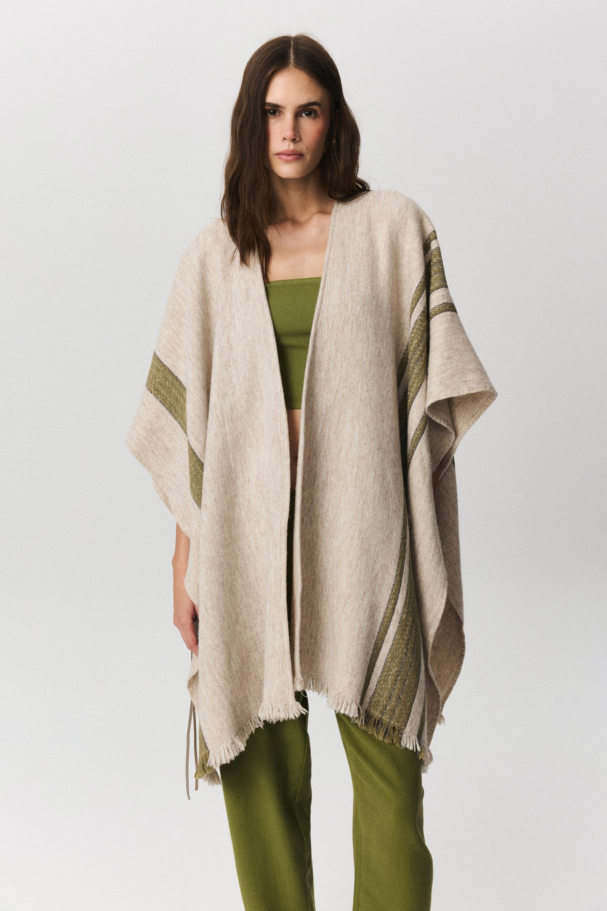 Lana Wool Poncho