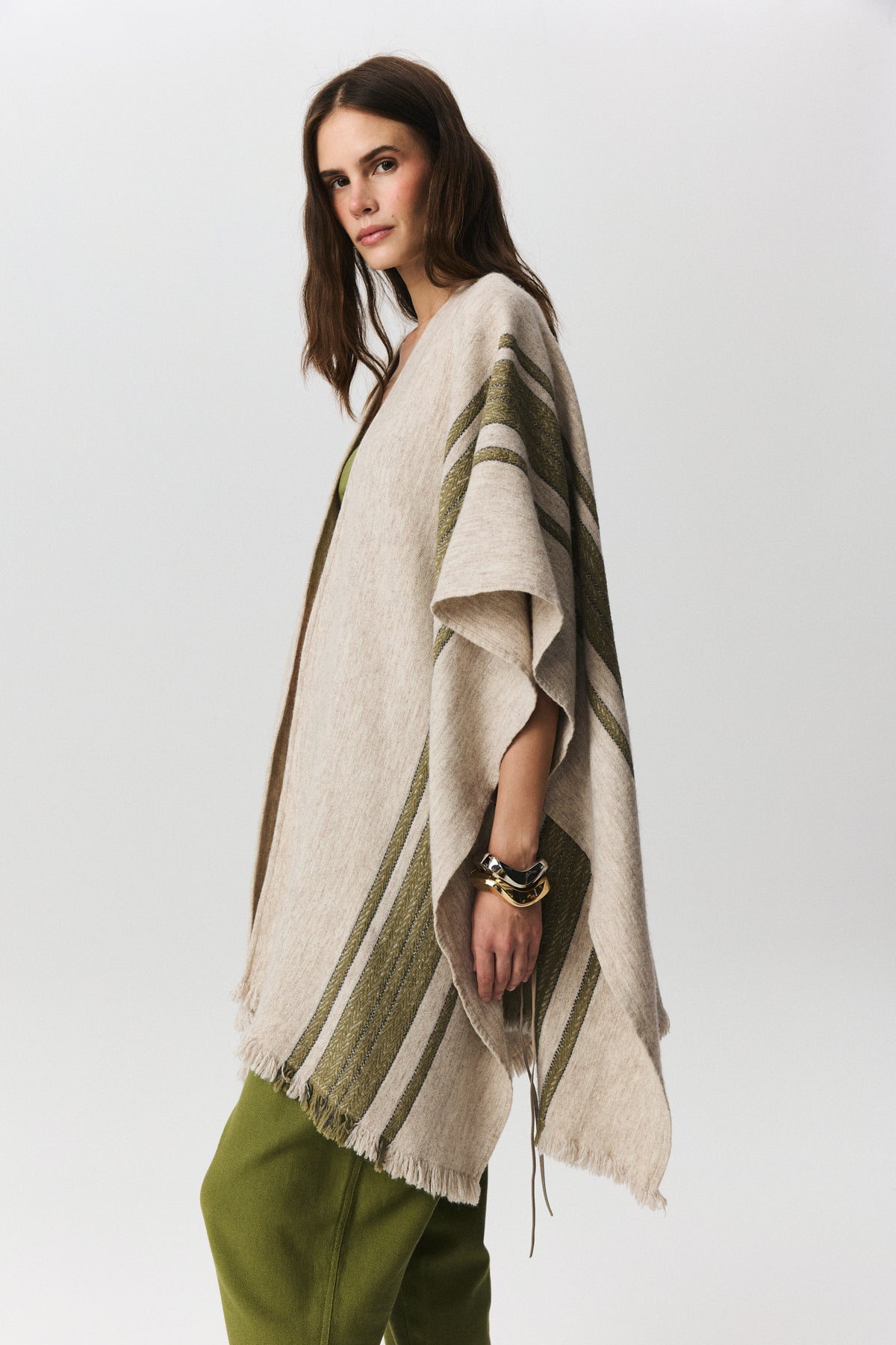 Lana Wool Poncho