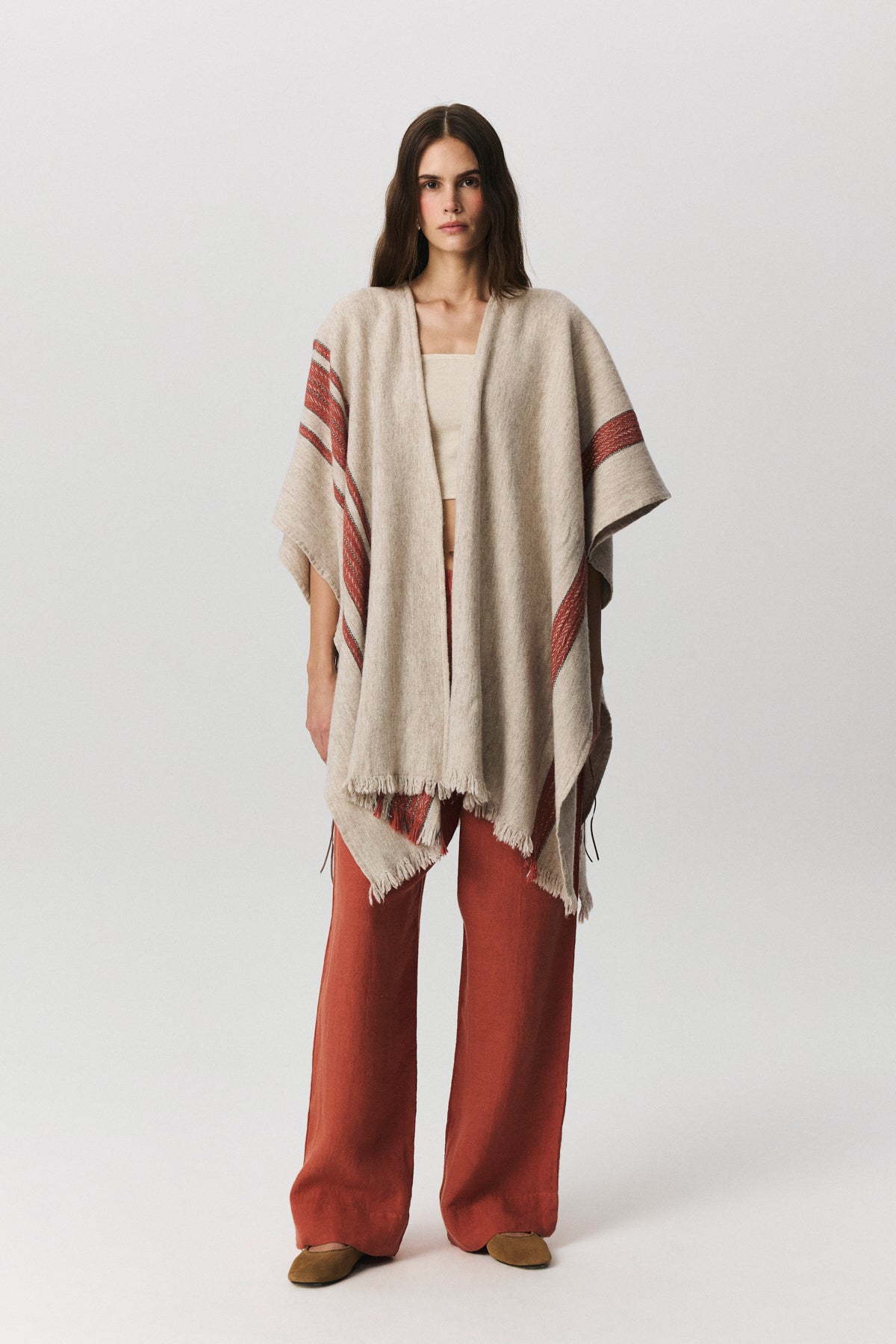 Lana Wool Poncho
