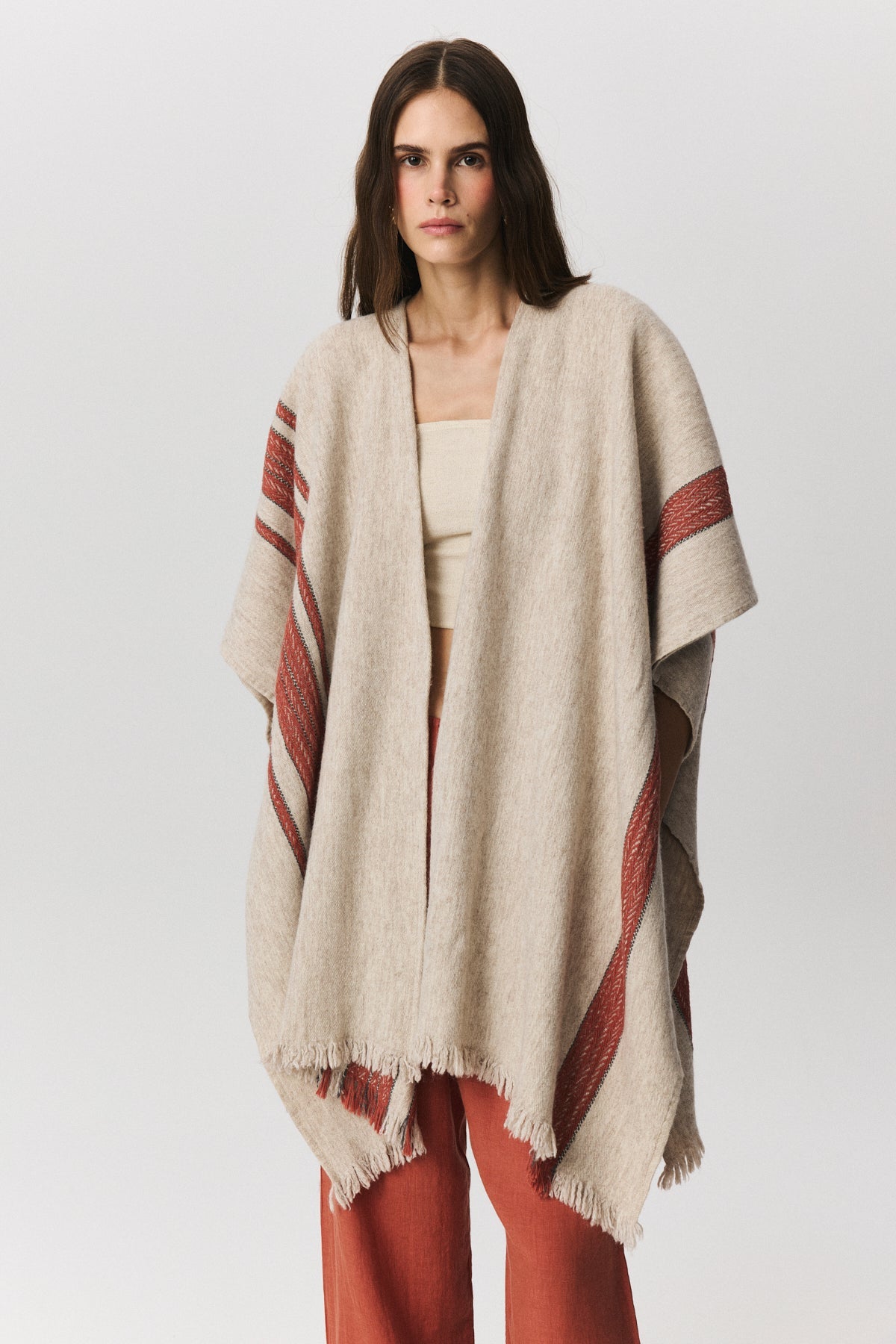 Lana Wool Poncho