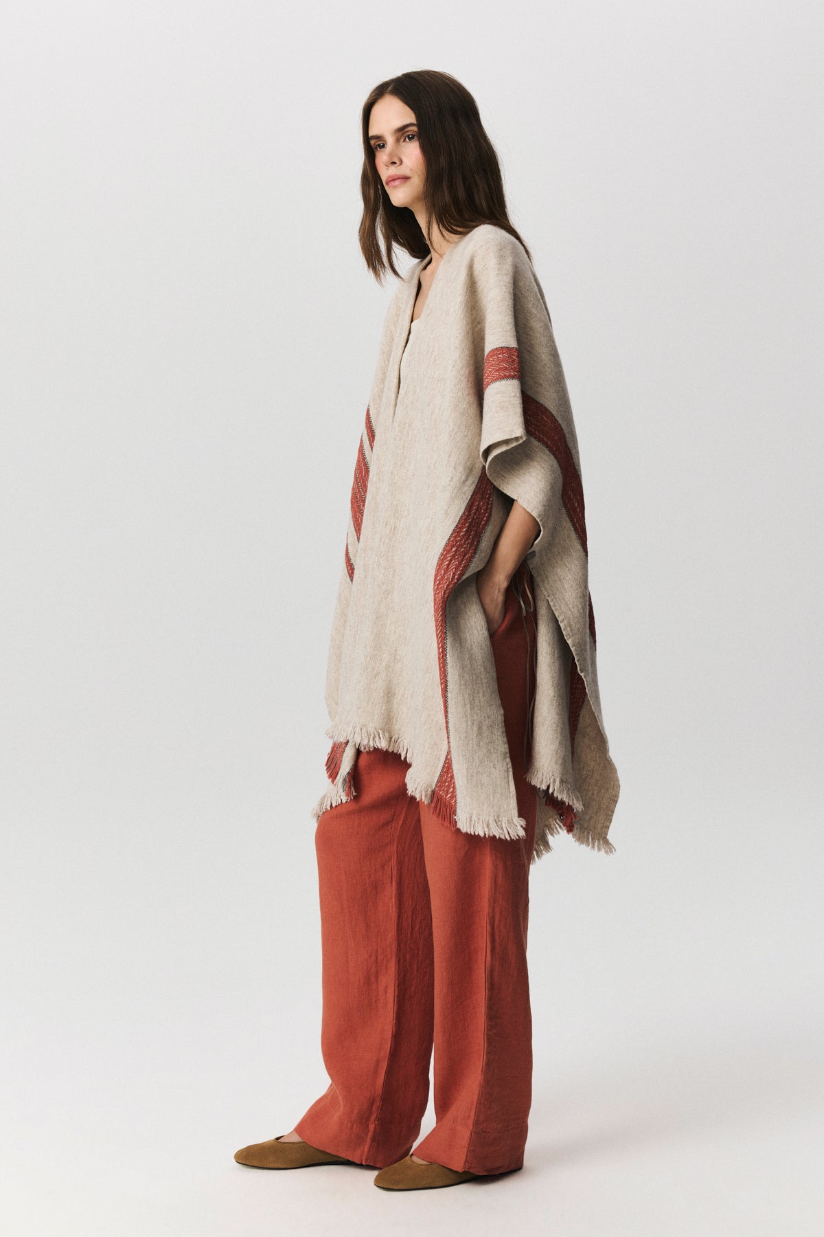 Lana Wool Poncho