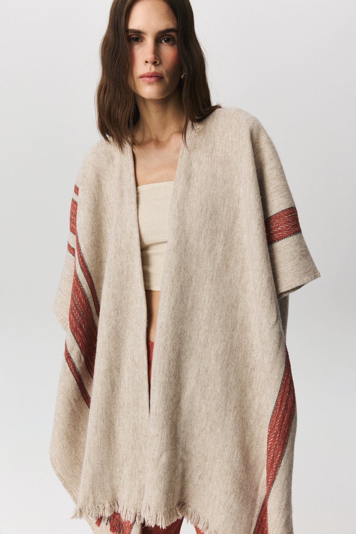 Lana Wool Poncho