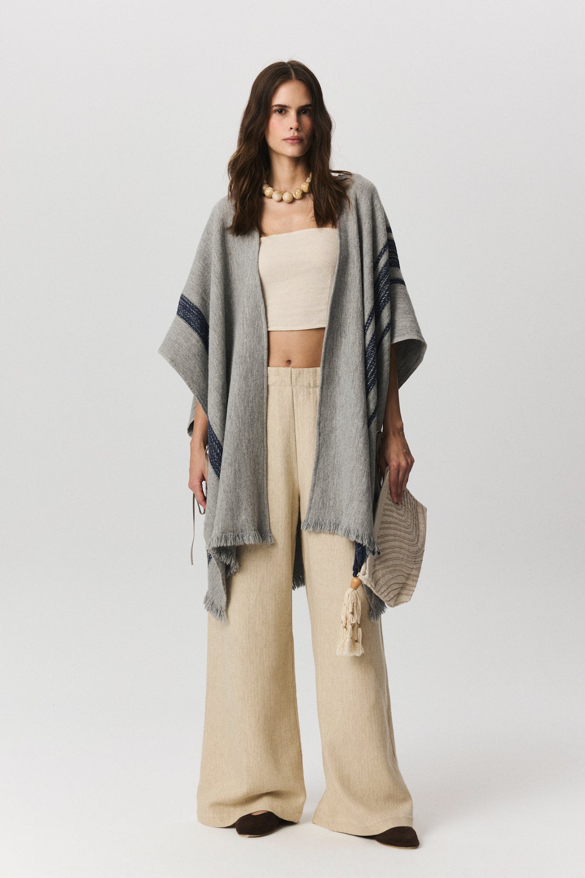 Lana Wool Poncho