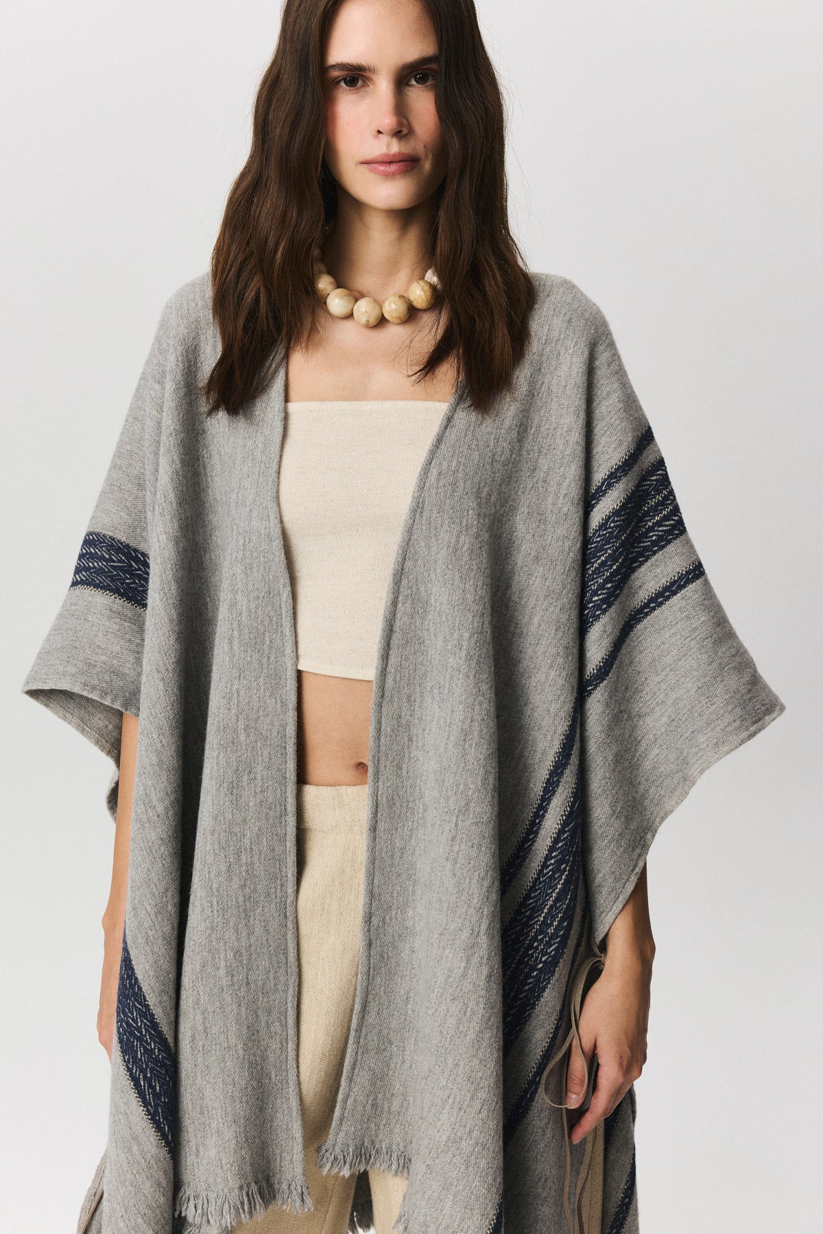 Lana Wool Poncho