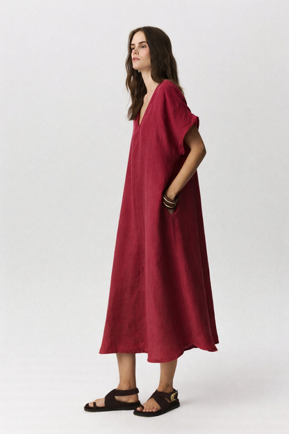 Livia Linen Dress