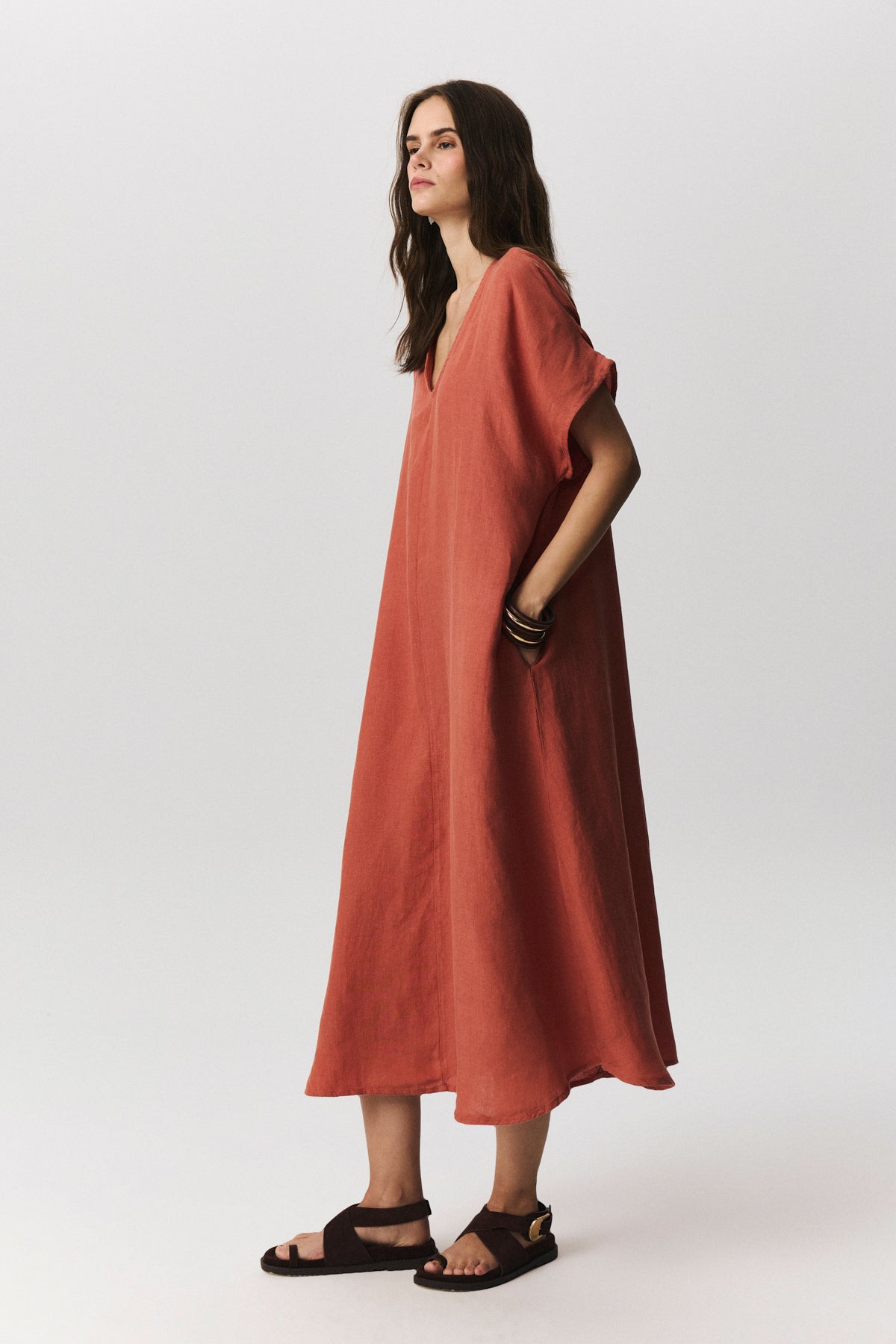 Livia Linen Dress