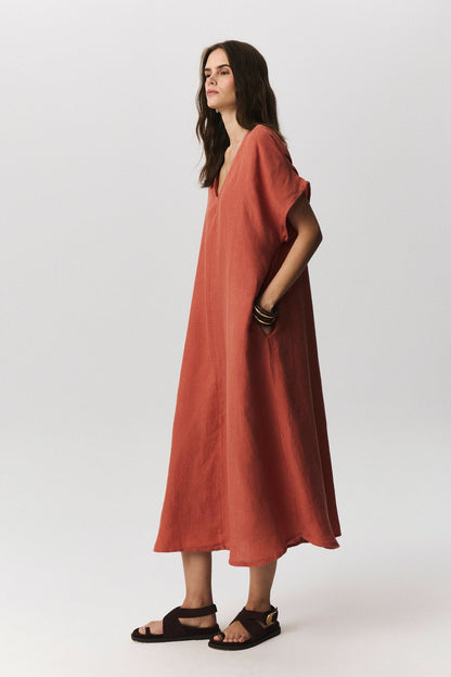 Livia Linen Dress