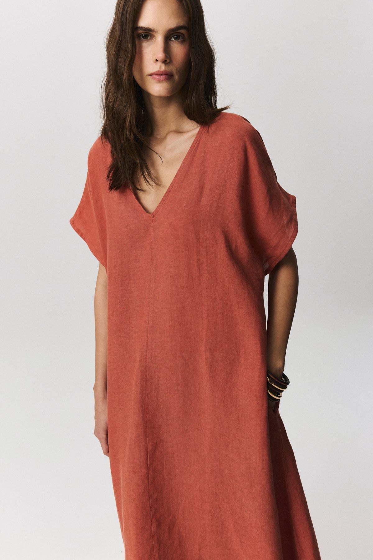 Livia Linen Dress