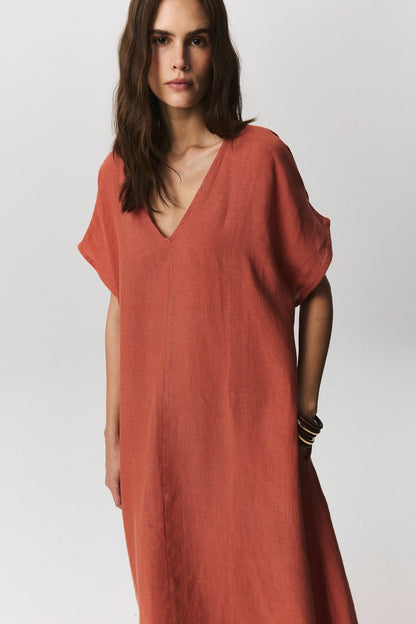 Livia Linen Dress