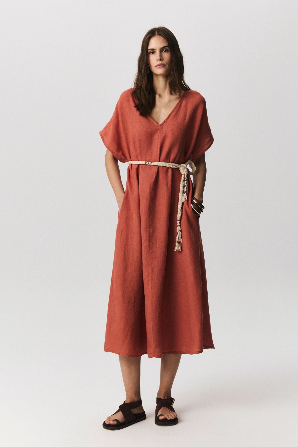 Livia Linen Dress