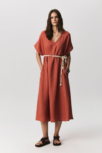 Livia Linen Dress
