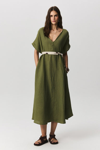 Livia Linen Dress