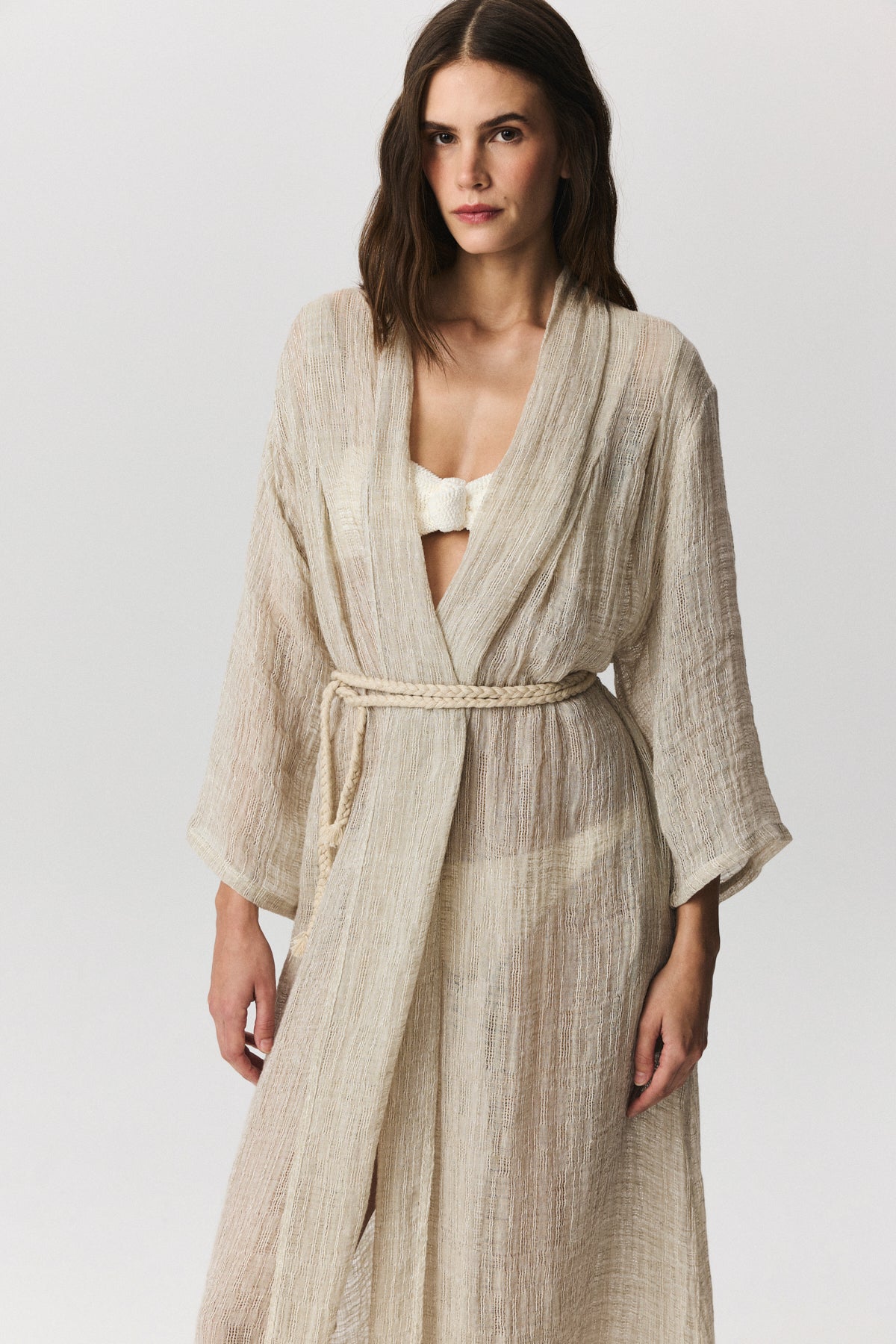 Mellow Linen Kimono