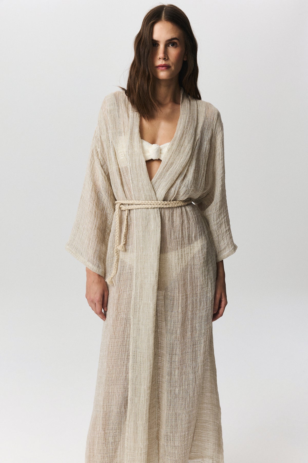 Mellow Linen Kimono