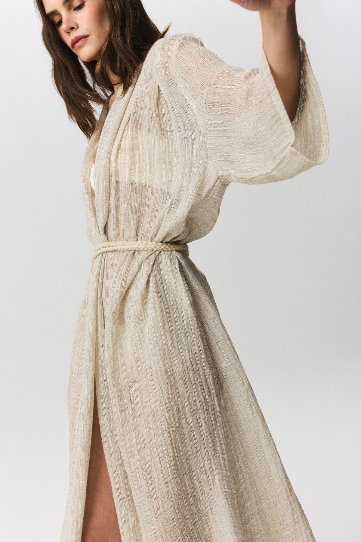 Mellow Linen Kimono