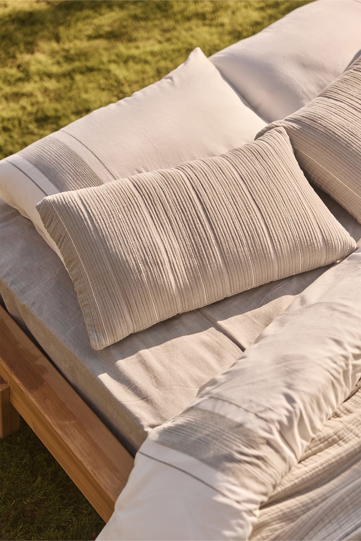 Milena Muslin Cushion