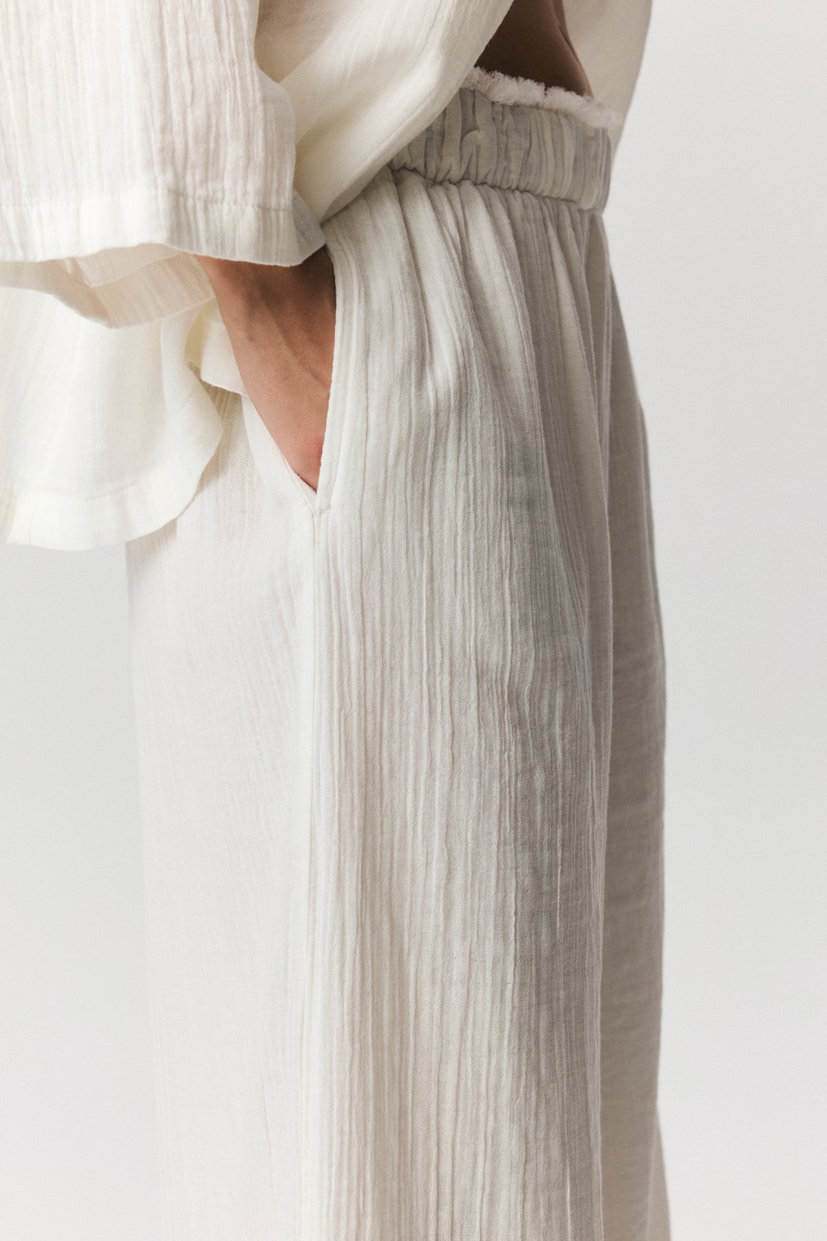 Opia Cotton Gauze Trousers