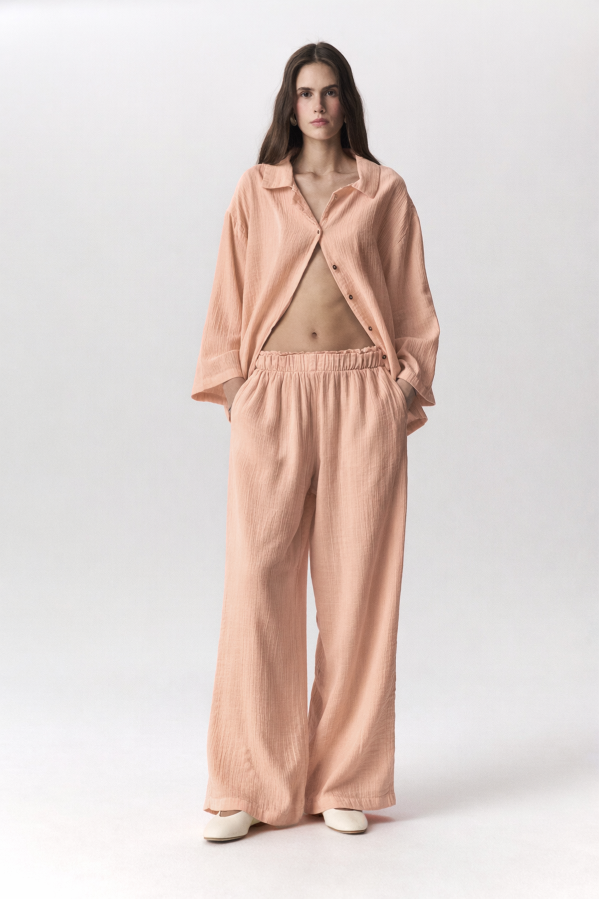 Opia Cotton Gauze Trousers