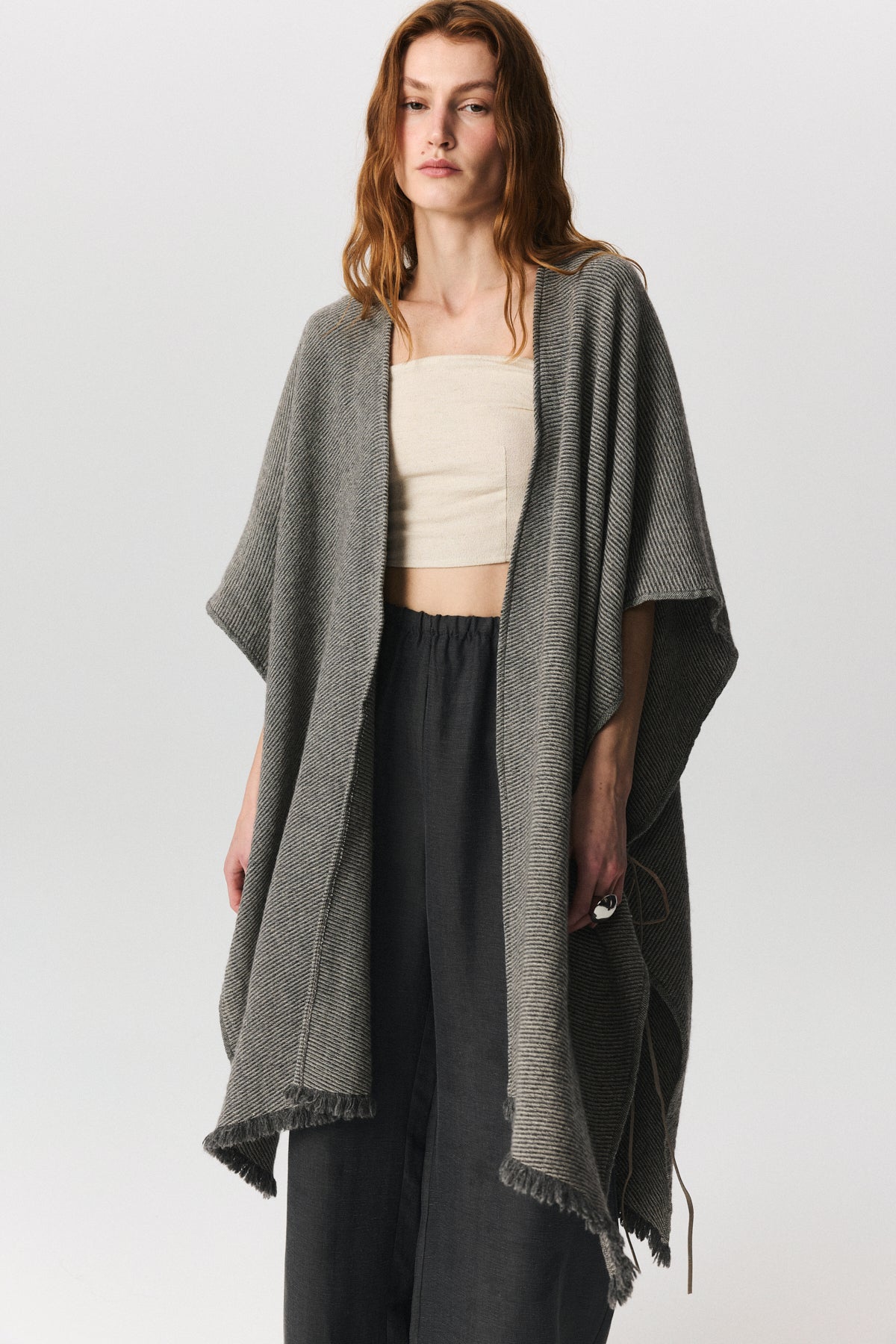 Oslo Wool Poncho
