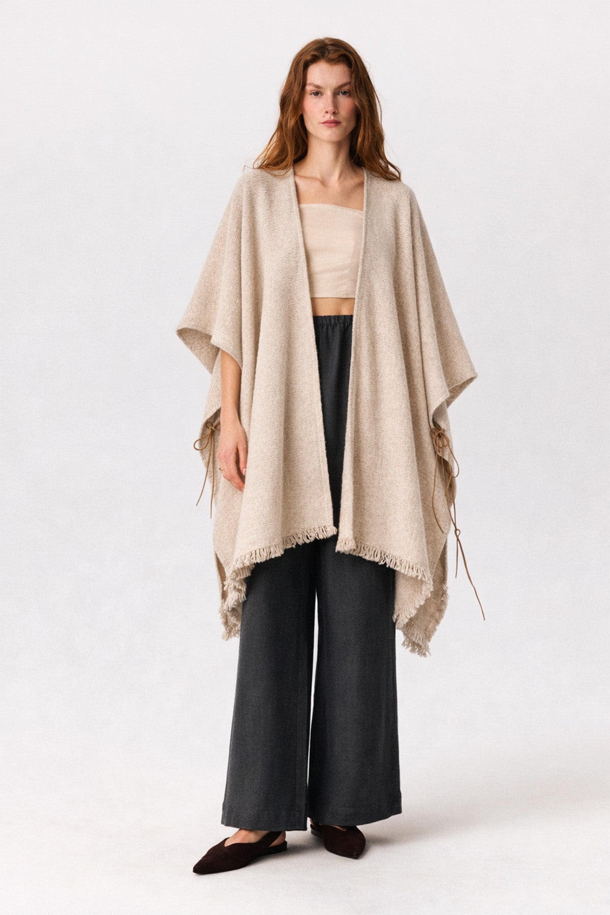 Oslo Wool Poncho