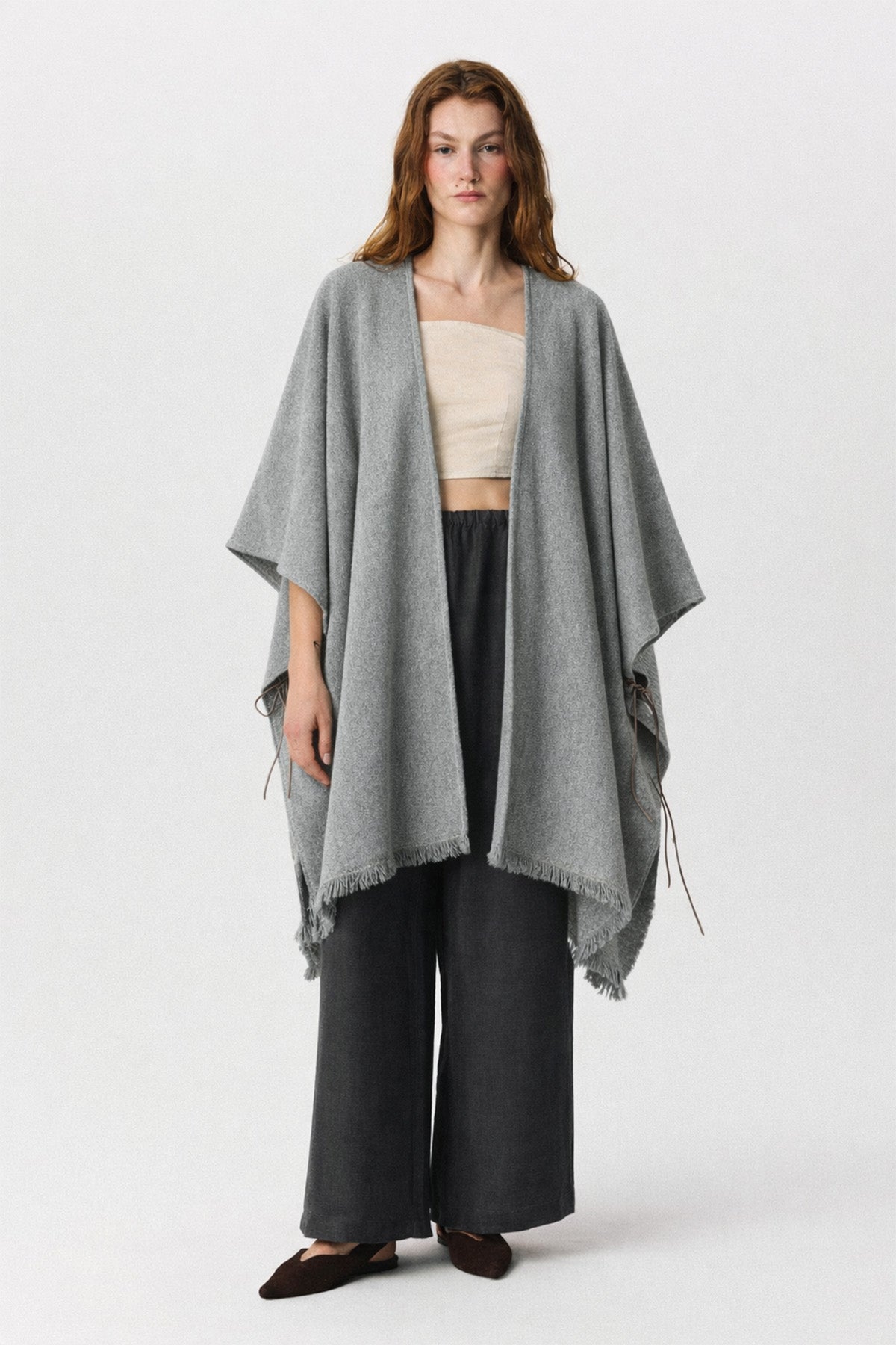 Oslo Wool Poncho