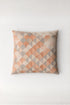 Piedra cushion with Tripolis mosaic pattern in cotton-linen blend