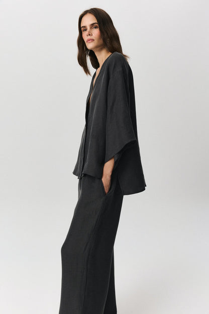 Seta Linen Cupro Jacket