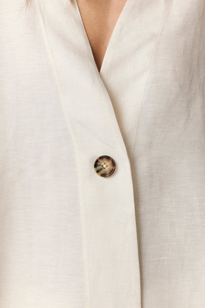 Seta Linen Cupro Jacket