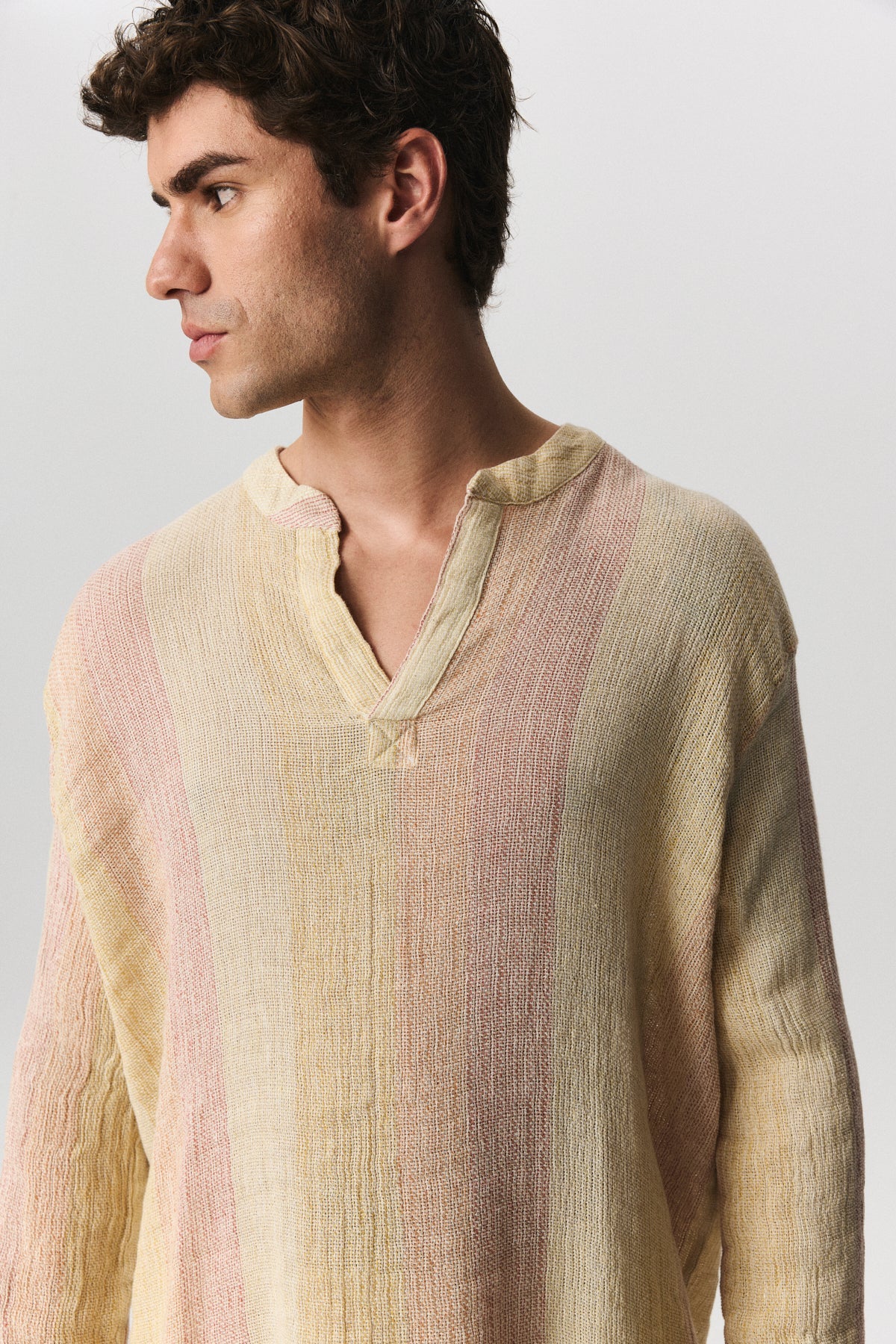 Tierra Mandarin Collar Shirt