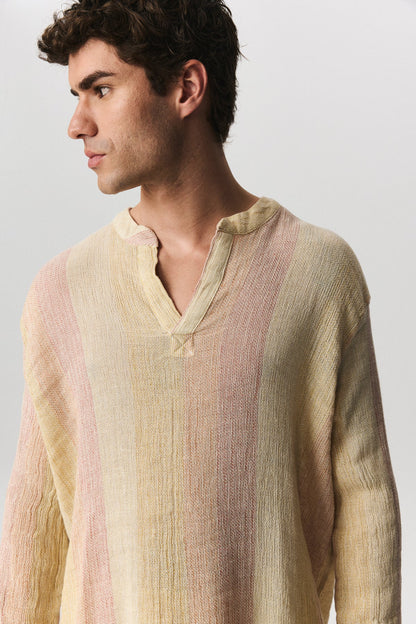 Tierra Mandarin Collar Shirt