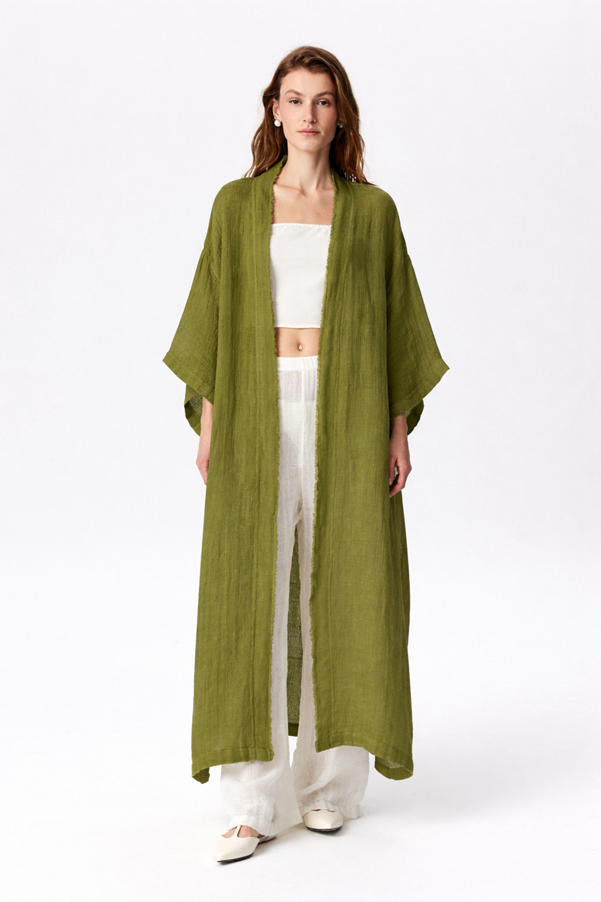 Vega Linen Kimono