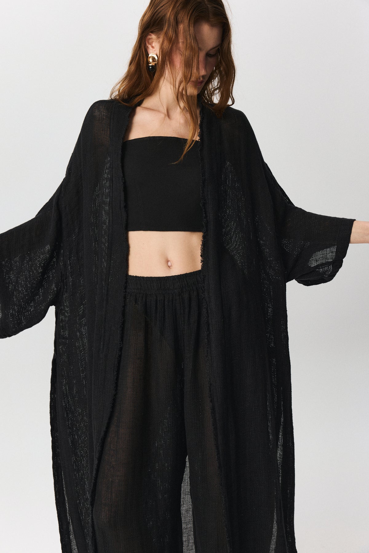 Vega Linen Kimono