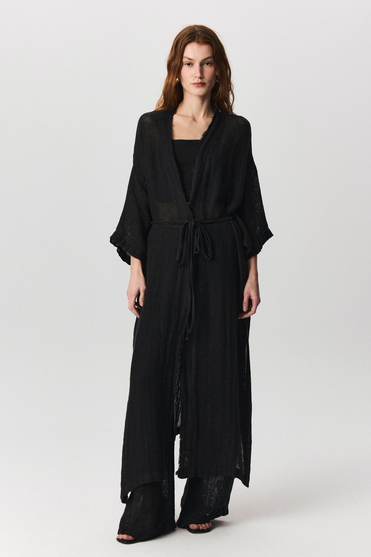 Vega Linen Kimono
