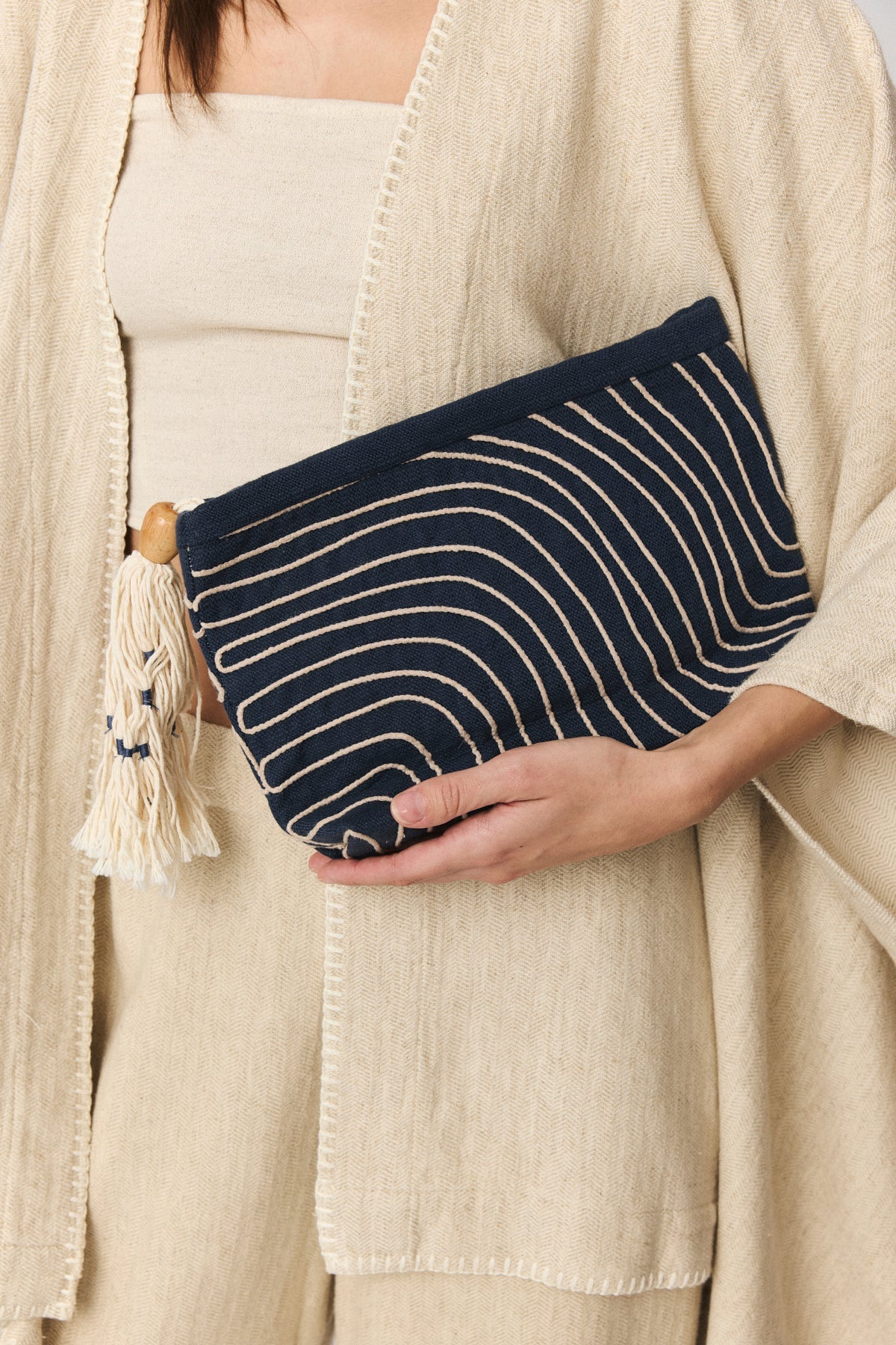 Wave Clutch Bag